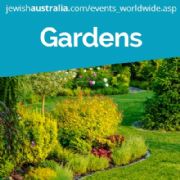 JERUSALEM UNIVERSITY BOTANICAL GARDENS EVENTS 2025-2026