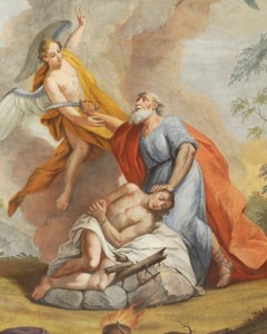 A depiction of the Binding of Isaac