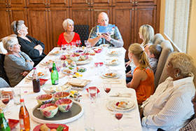 Seder is often an occasion to invite extended family